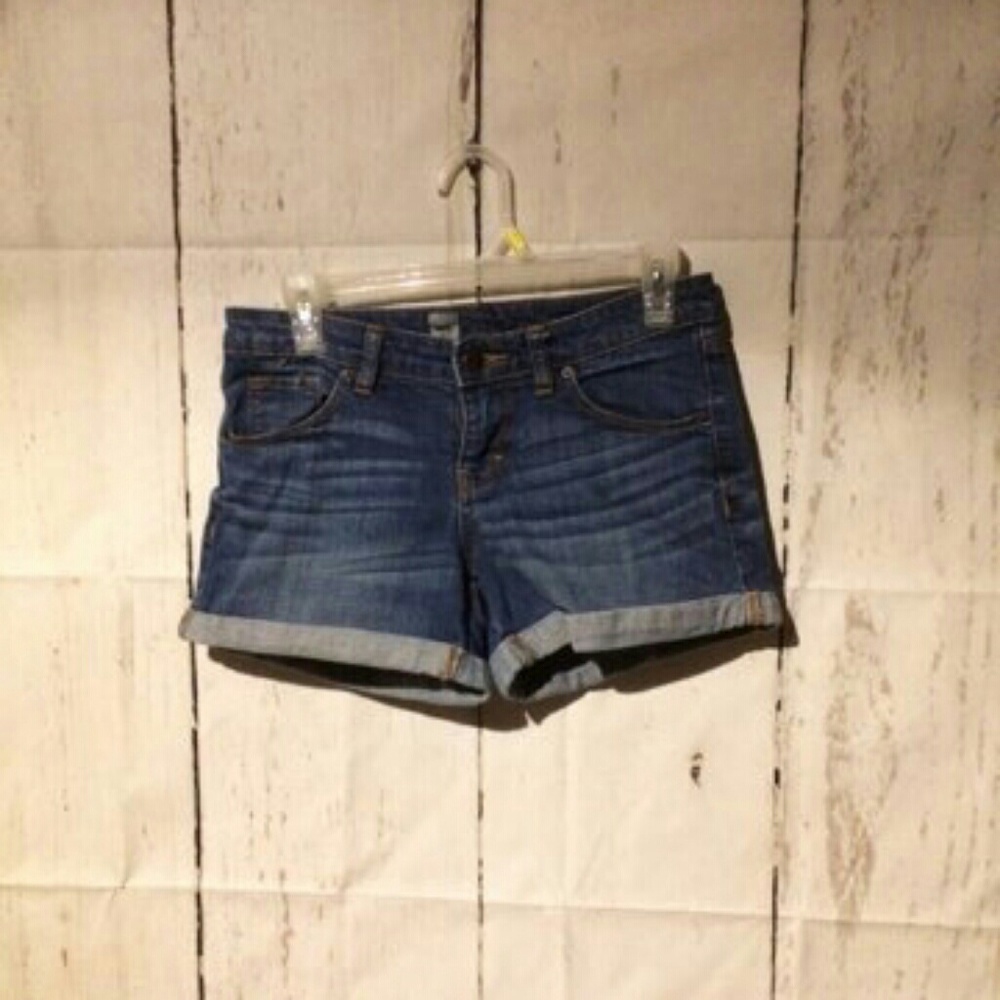 Premium denim shorts